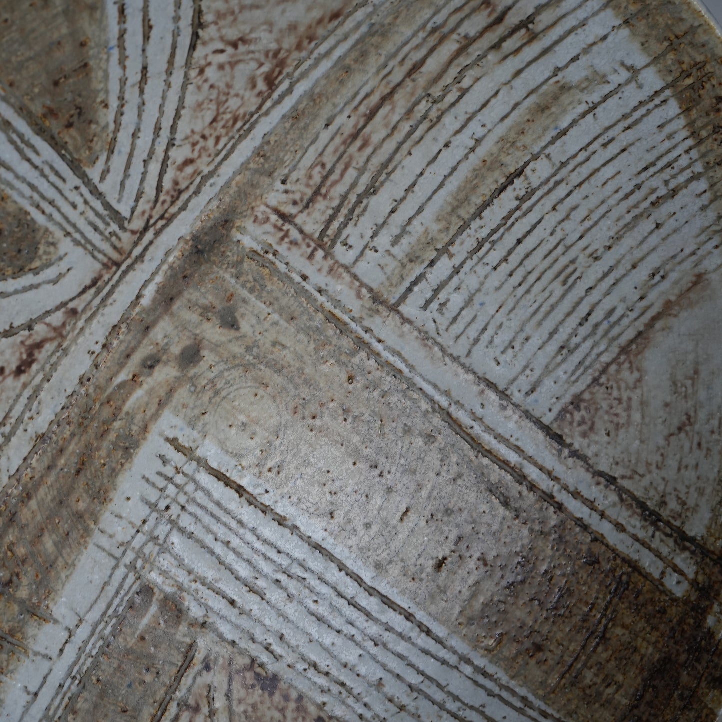 リサ・ラーソン Kスタジオ ユニークピース 飾り皿 交差する大地の大皿