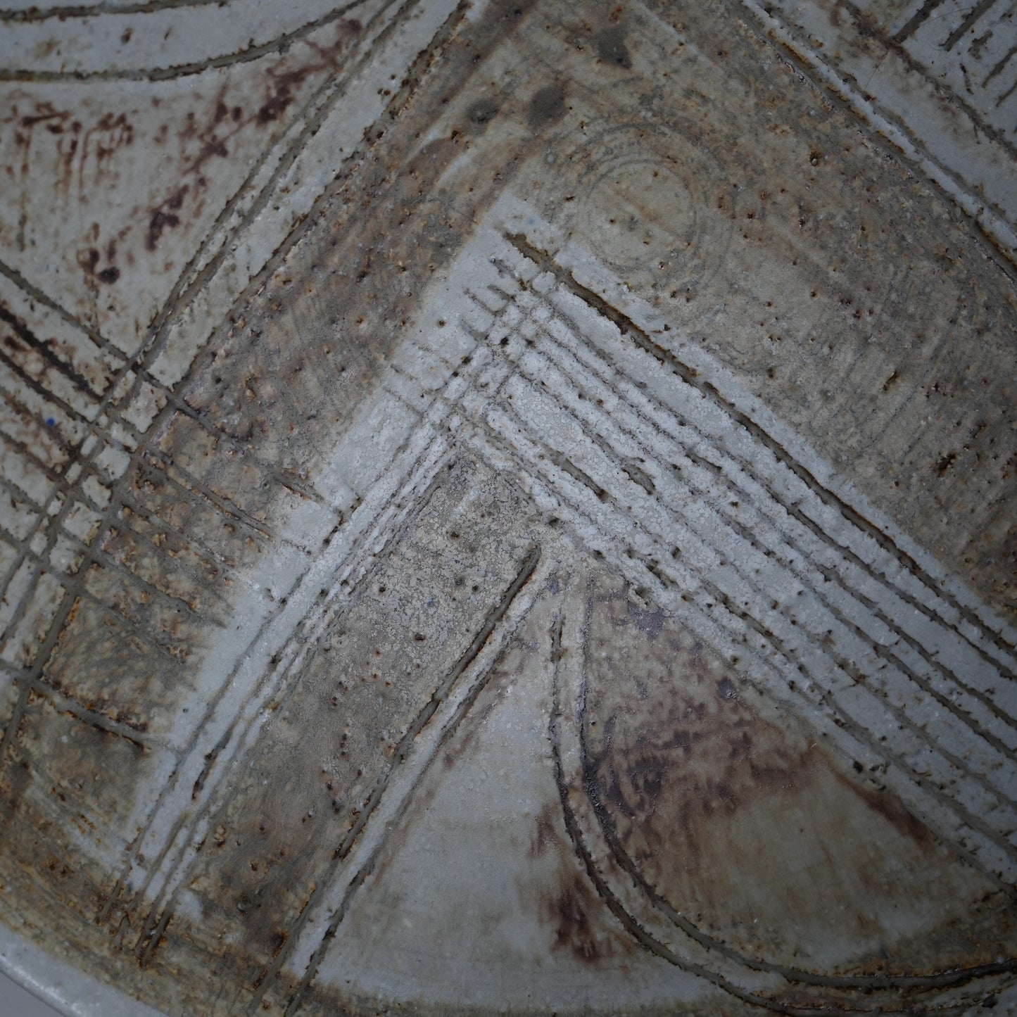 リサ・ラーソン Kスタジオ ユニークピース 飾り皿 交差する大地の大皿