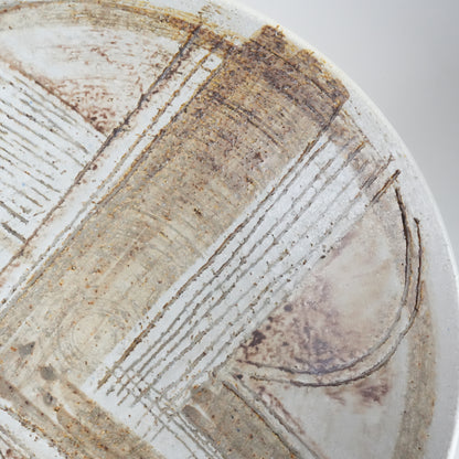 リサ・ラーソン Kスタジオ ユニークピース 飾り皿 交差する大地の大皿