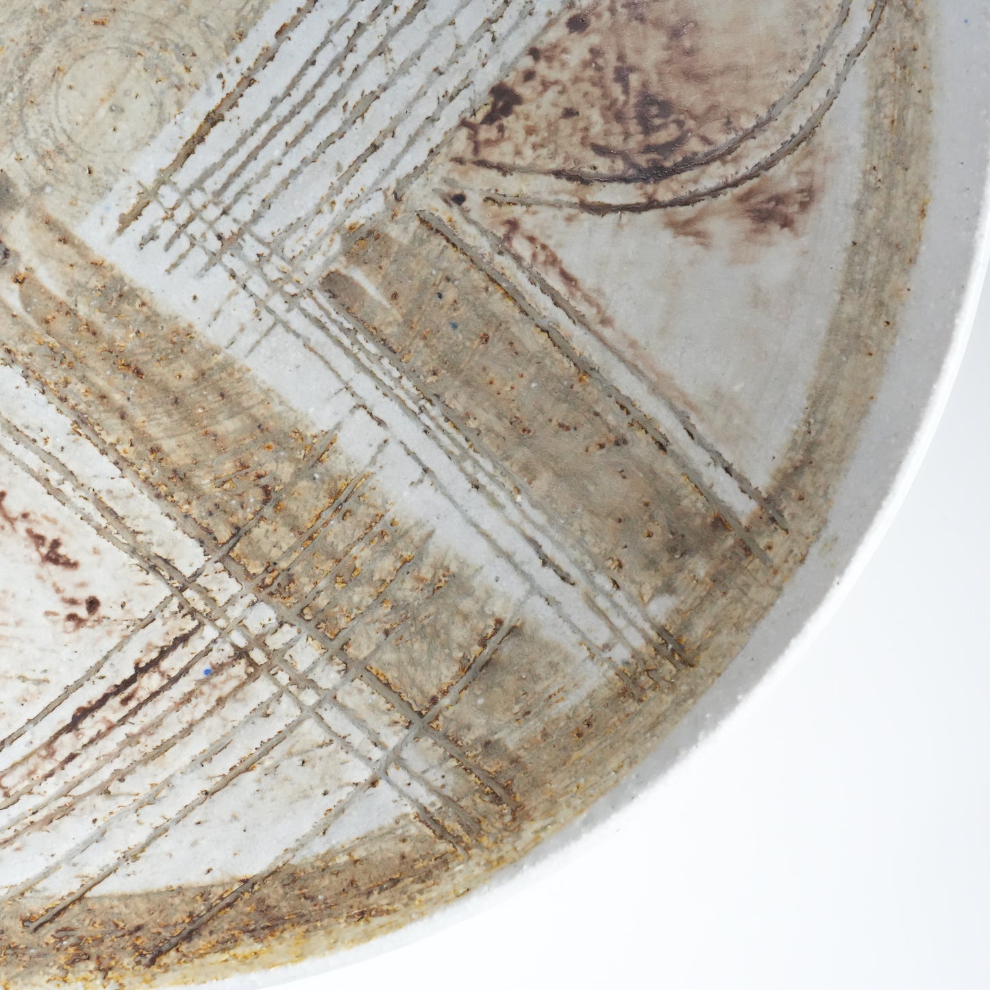 リサ・ラーソン Kスタジオ ユニークピース 飾り皿 交差する大地の大皿