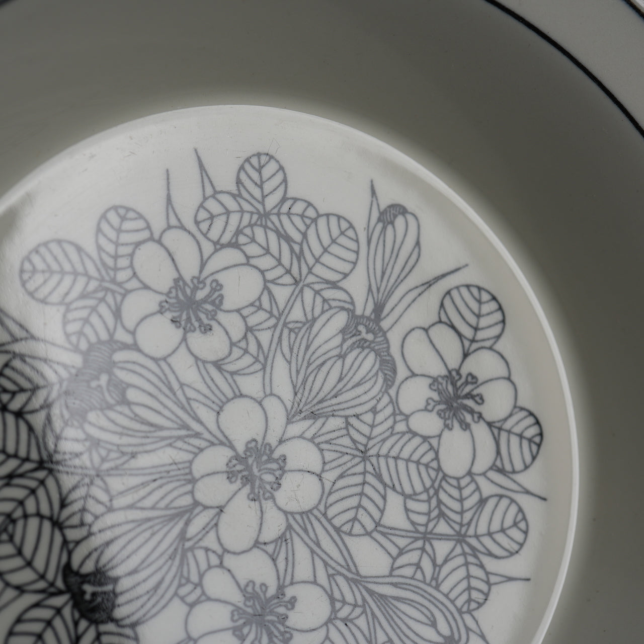 ARABIA Crocus Vintage Soup Plate Deep Dish 20cm 1