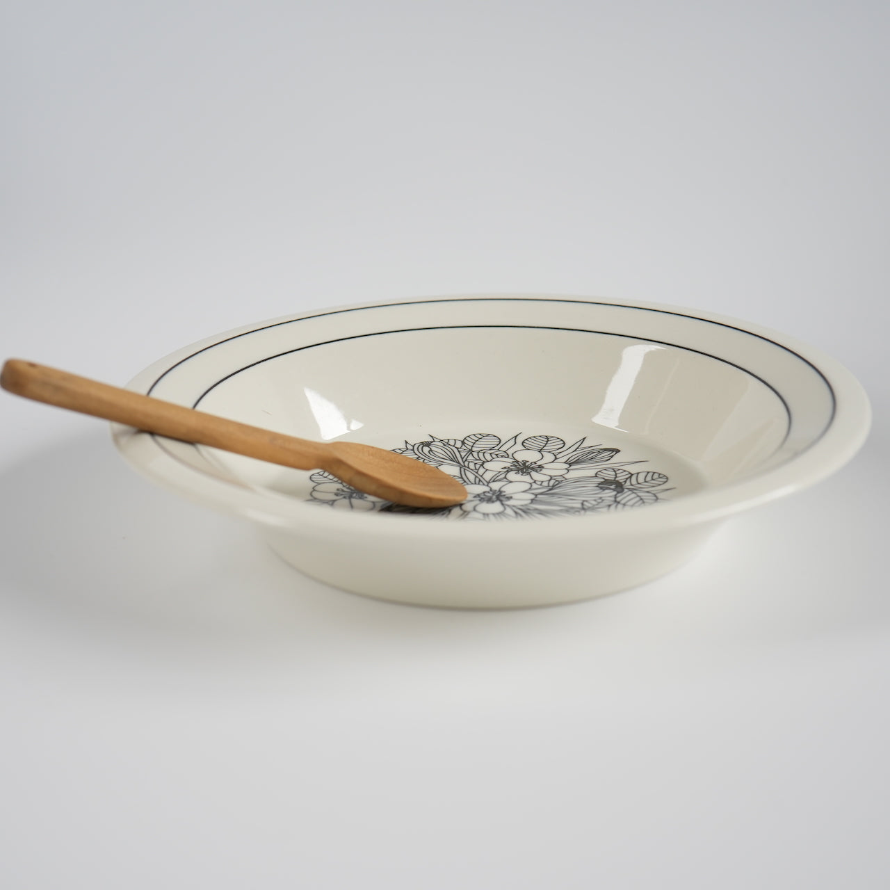 ARABIA Crocus Vintage Soup Plate Deep Dish 20cm 1