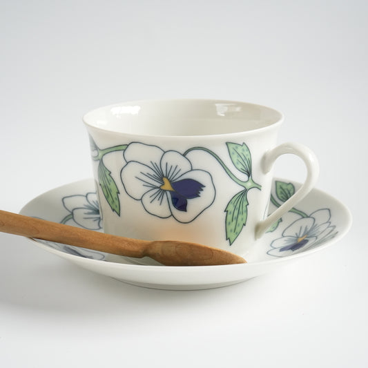 Rare Size Roll Strand Sylvia Tea Cup &amp; Saucer