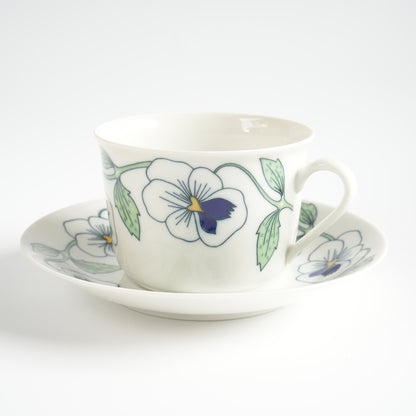 Rare Size Roll Strand Sylvia Tea Cup &amp; Saucer