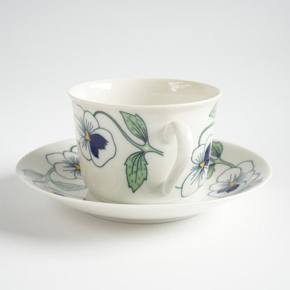 Rare Size Roll Strand Sylvia Tea Cup &amp; Saucer