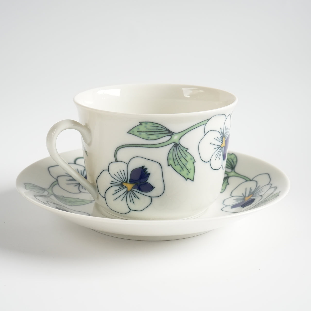 Rare Size Roll Strand Sylvia Tea Cup &amp; Saucer