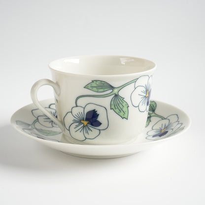 Rare Size Roll Strand Sylvia Tea Cup &amp; Saucer