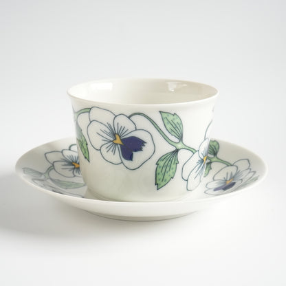 Rare Size Roll Strand Sylvia Tea Cup &amp; Saucer