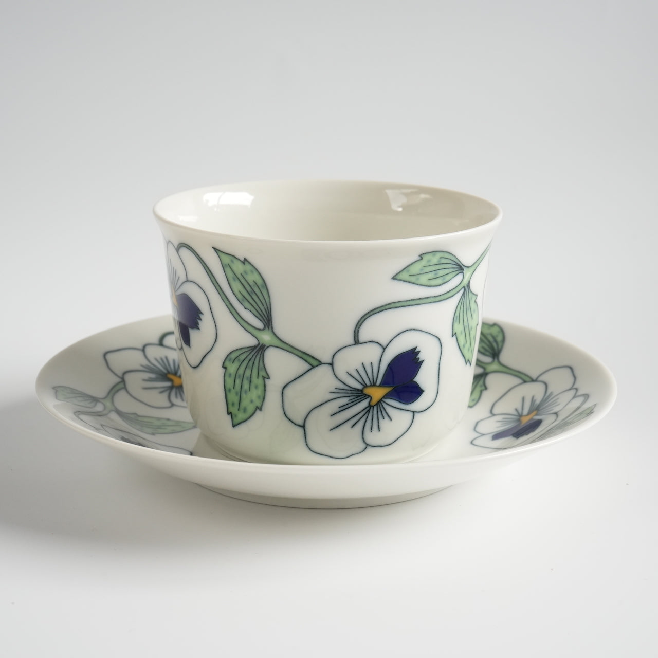 Rare Size Roll Strand Sylvia Tea Cup &amp; Saucer