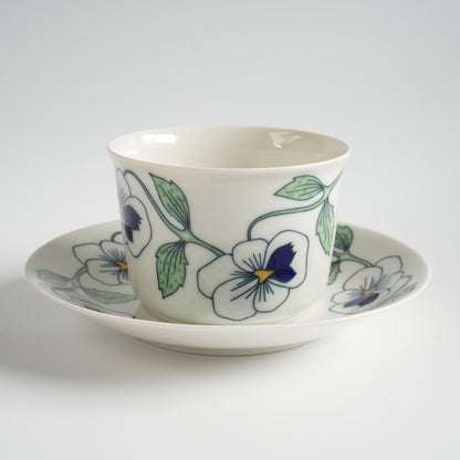 Rare Size Roll Strand Sylvia Tea Cup &amp; Saucer