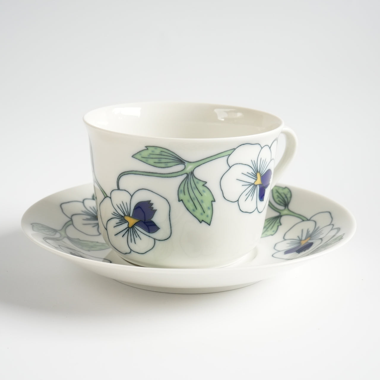 Rare Size Roll Strand Sylvia Tea Cup &amp; Saucer