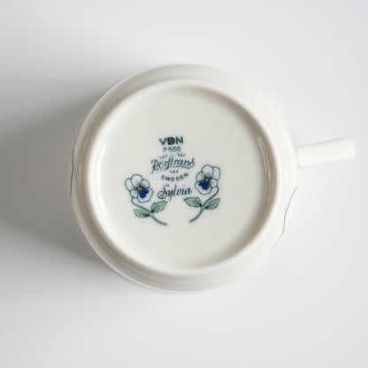 Rare Size Roll Strand Sylvia Tea Cup &amp; Saucer