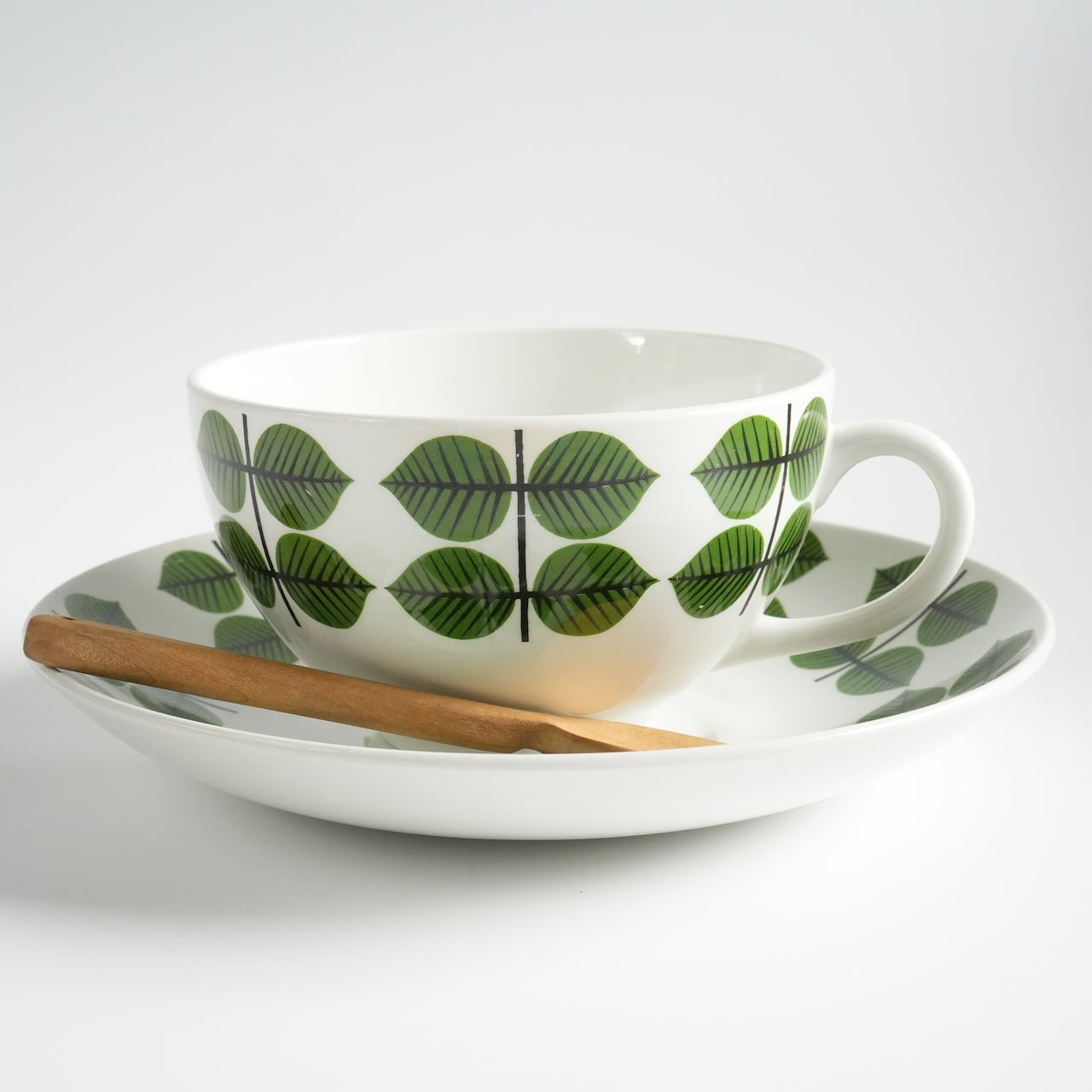 Rare Gustavsberg Bersa Vintage Morning Cup and Saucer