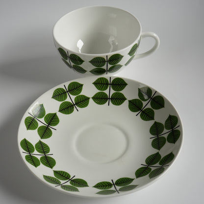 Rare Gustavsberg Bersa Vintage Morning Cup and Saucer