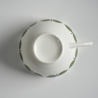 Rare Gustavsberg Bersa Vintage Morning Cup and Saucer