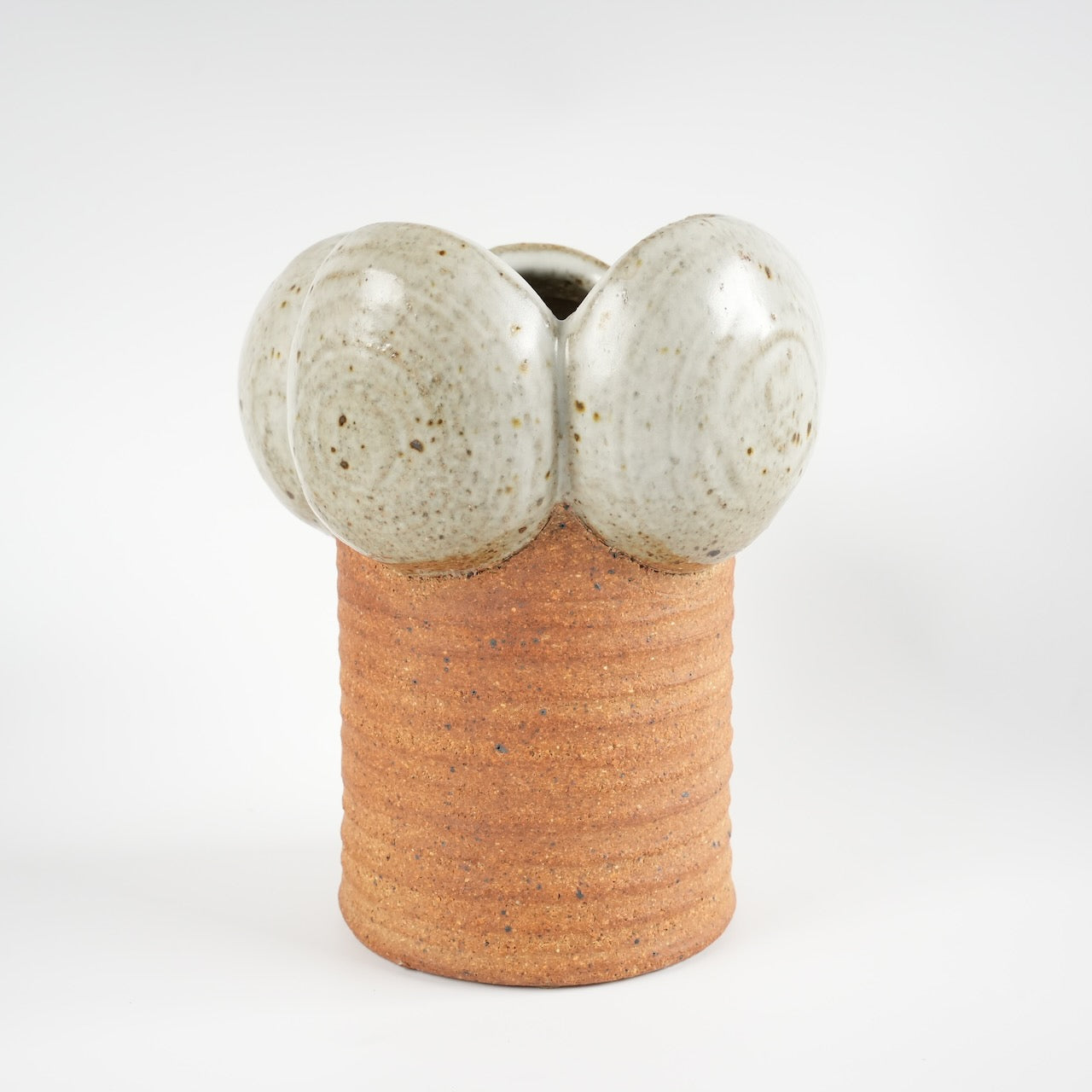 希少 リサ・ラーソン ユニークピース 花弁とシャモットのフラワーベース