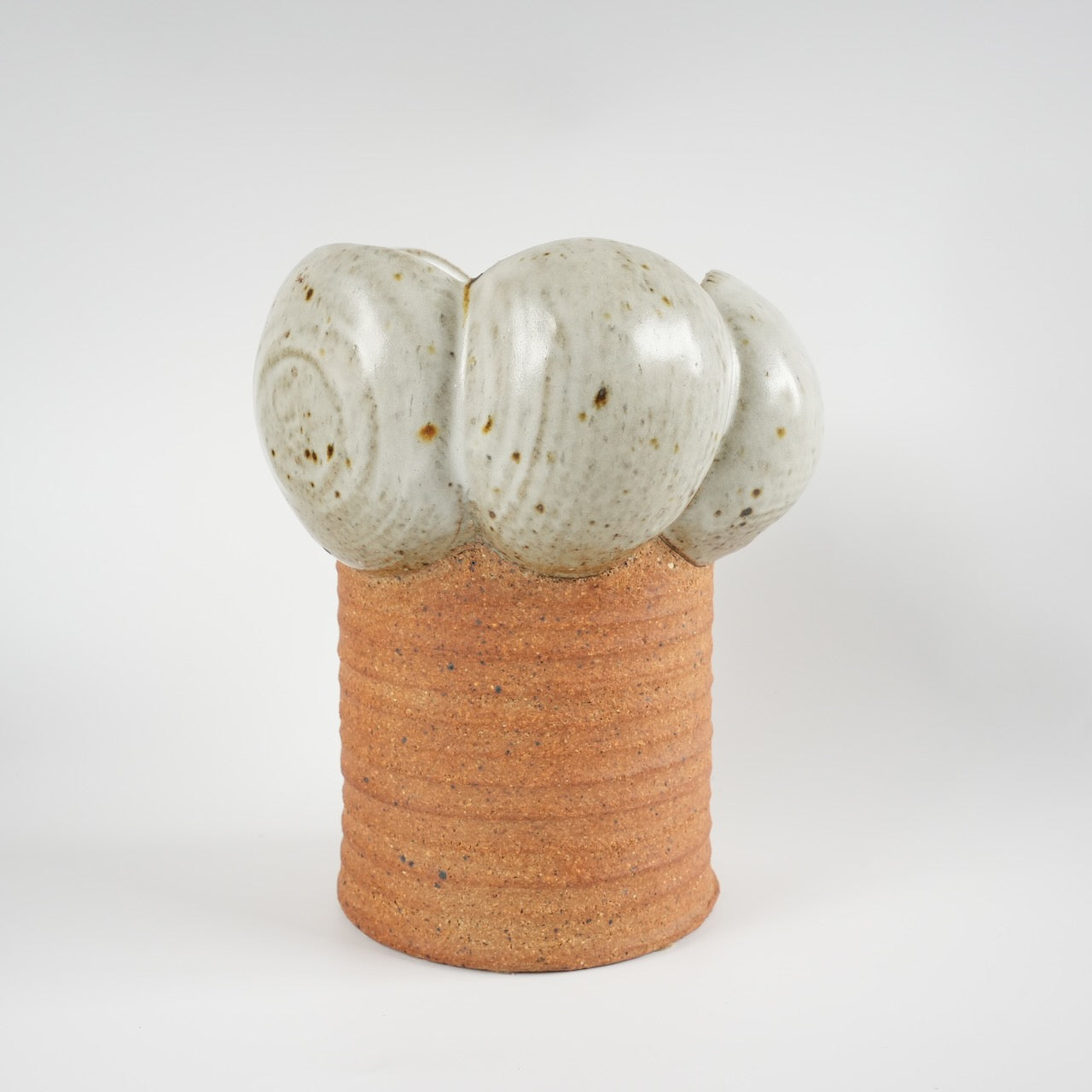 希少 リサ・ラーソン ユニークピース 花弁とシャモットのフラワーベース