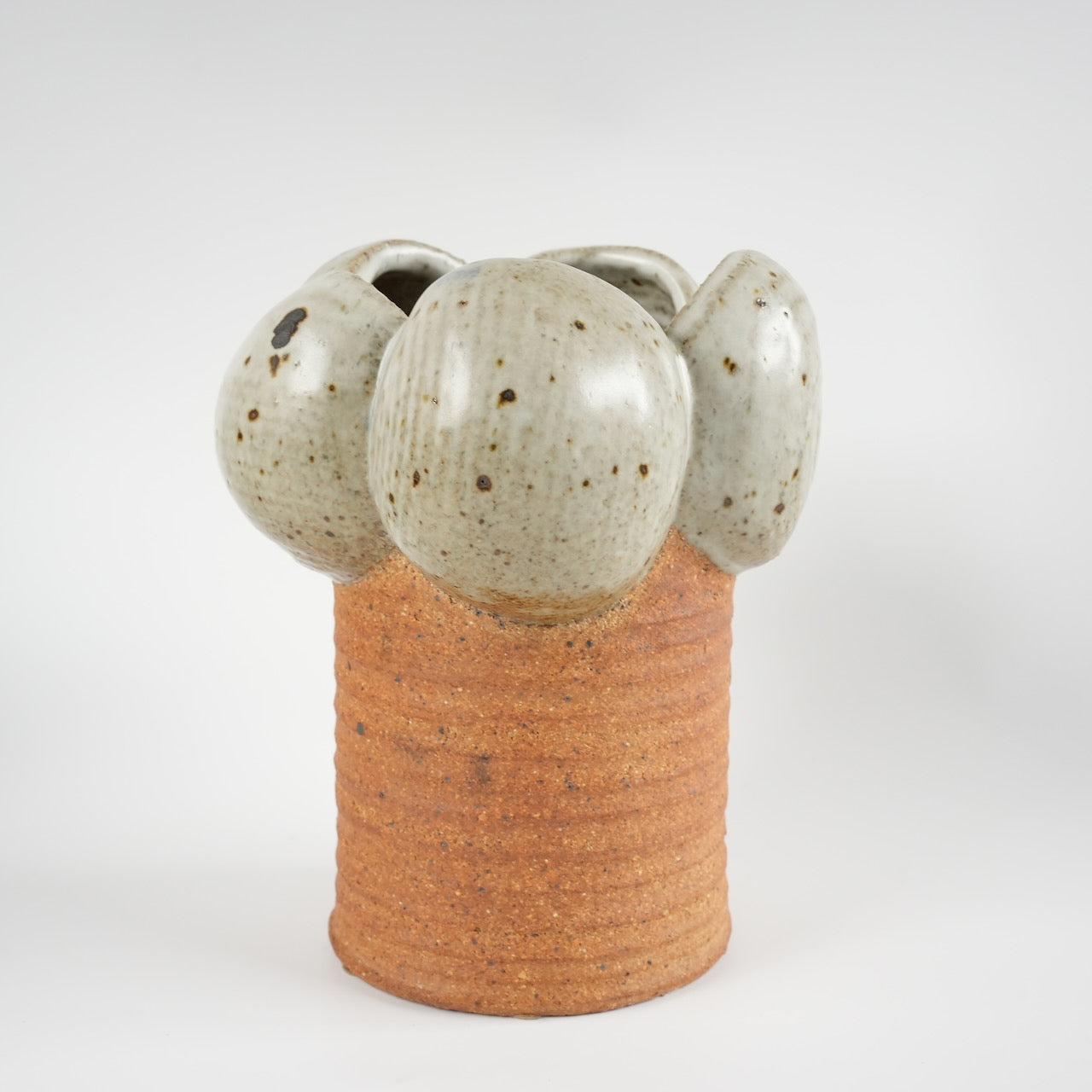 希少 リサ・ラーソン ユニークピース 花弁とシャモットのフラワーベース