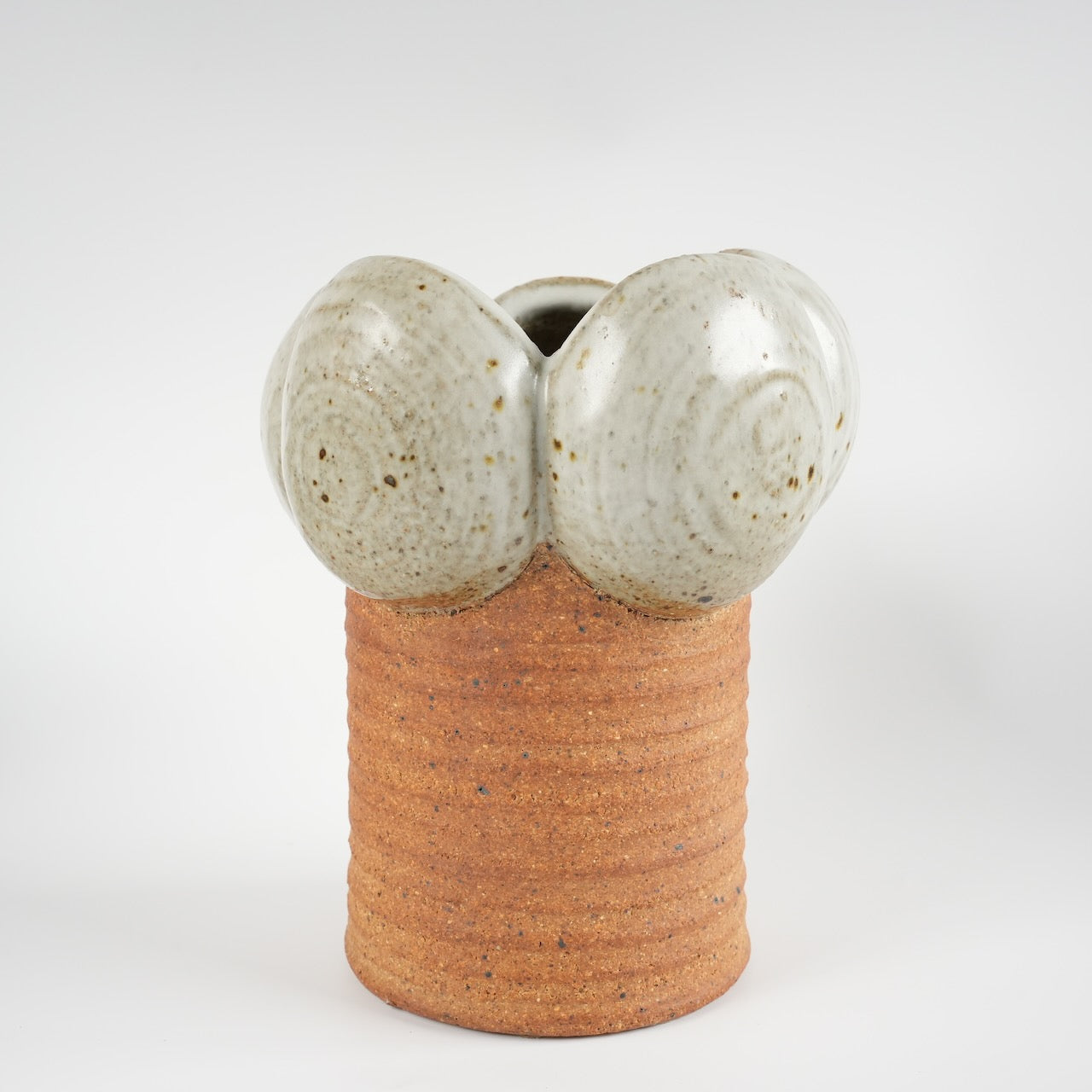 希少 リサ・ラーソン ユニークピース 花弁とシャモットのフラワーベース