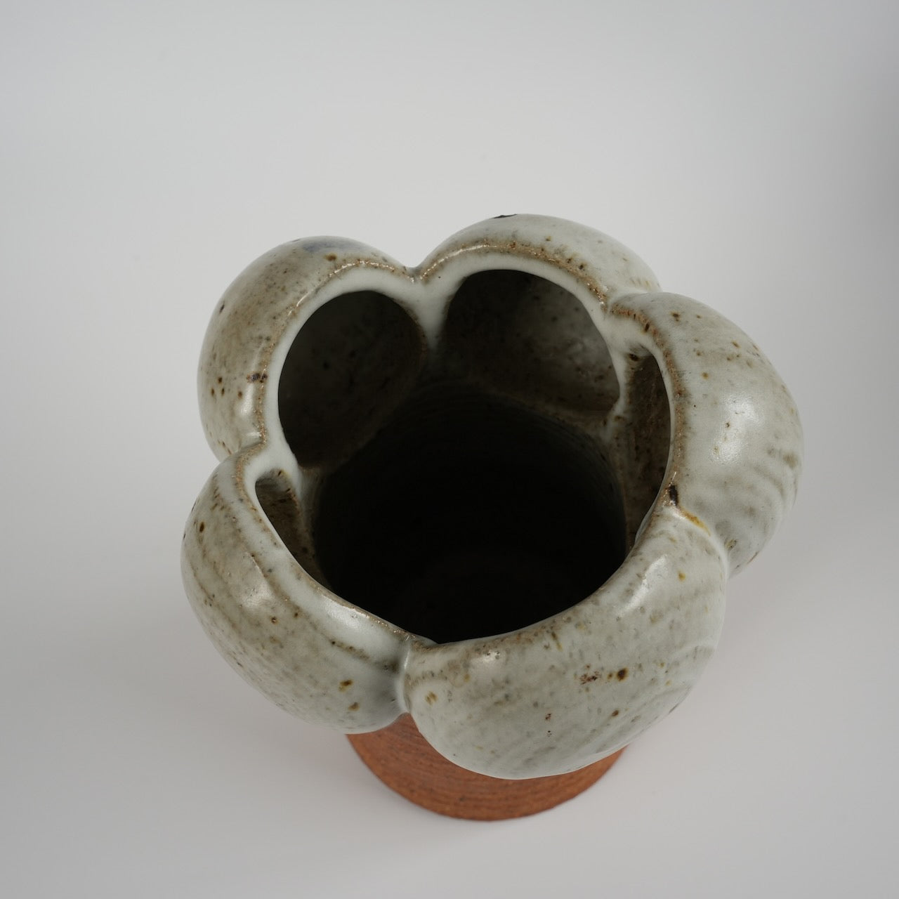 希少 リサ・ラーソン ユニークピース 花弁とシャモットのフラワーベース