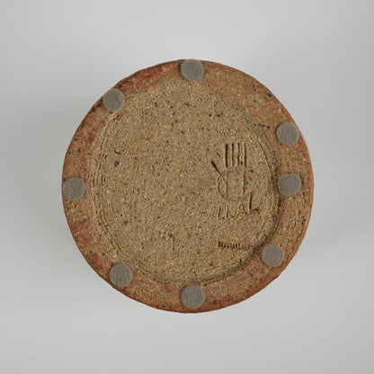 希少 リサ・ラーソン ユニークピース 花弁とシャモットのフラワーベース