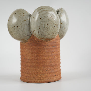 希少 リサ・ラーソン ユニークピース 花弁とシャモットのフラワー