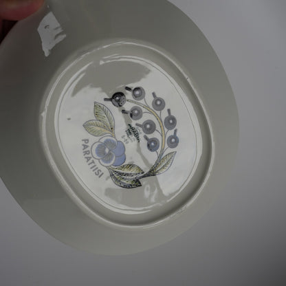 珍品【ヴィオラロゴ】アラビア（ARABIA）パラティッシ（Paratiisi）深皿 スープ皿22cm