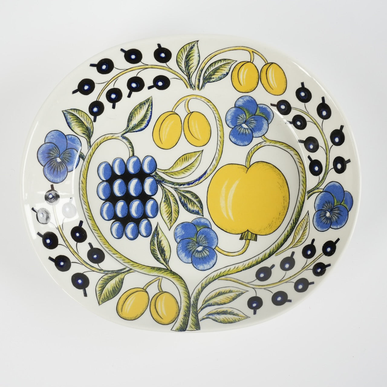 希少サイズ【ヴィオラロゴ】アラビア（ARABIA）パラティッシ（Paratiisi）深皿 スープ皿25cm