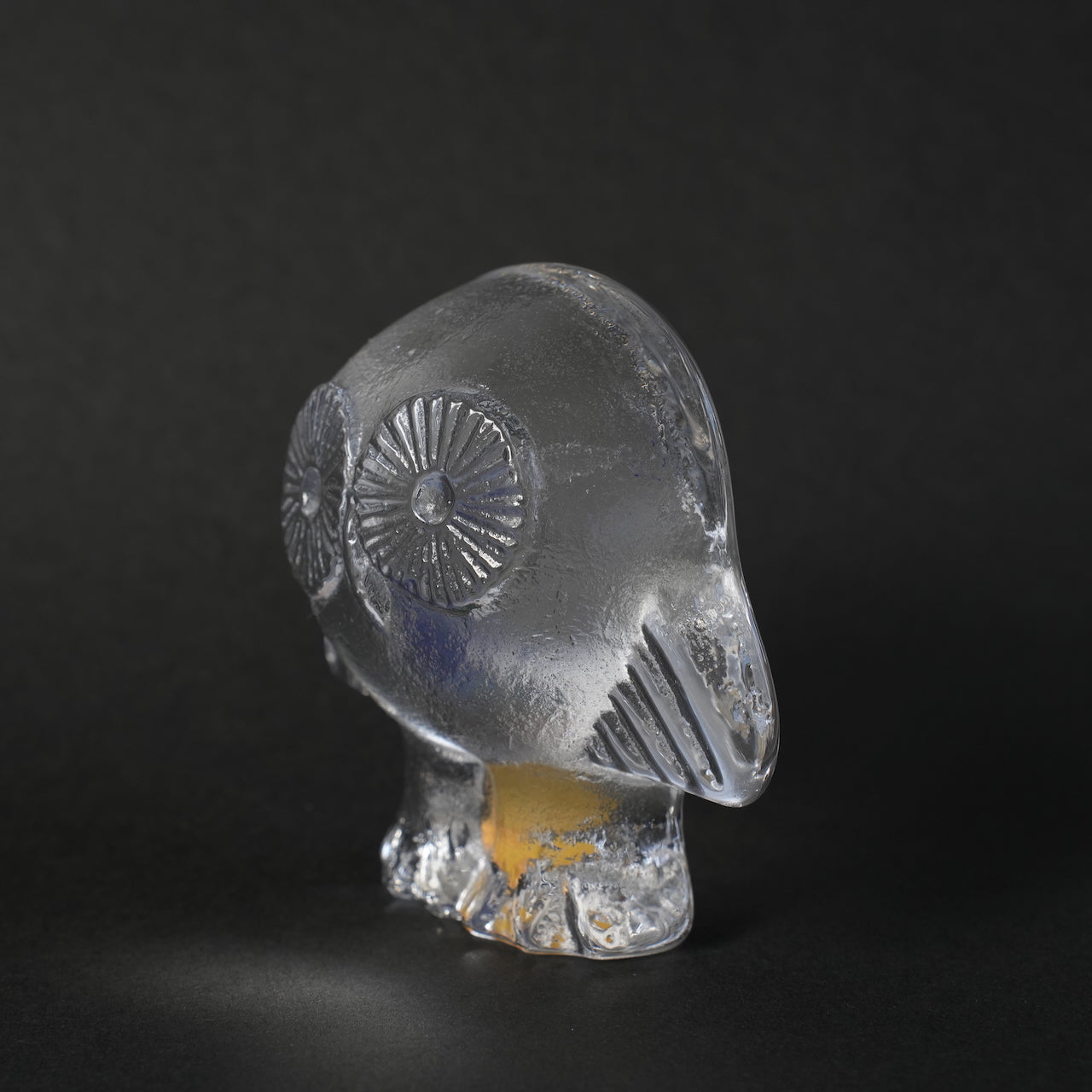 リサ・ラーソン（Lisa Larson） ローヤルクローナ ガラスのふくろう