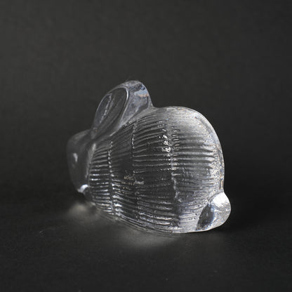 リサ・ラーソン（Lisa Larson）ローヤルクローナ ガラスのうさぎ