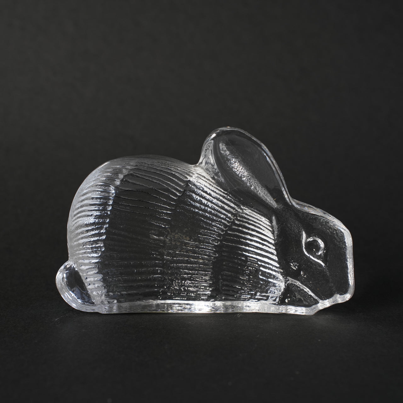 ロイヤルクローナ　Lisa Larson　リサ・ラーソン　うさぎ　ガラスオブジェ リサ・ラーソン（Lisa Larson）ローヤルクローナ ガラスのうさぎ