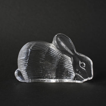 リサ・ラーソン（Lisa Larson）ローヤルクローナ ガラスのうさぎ