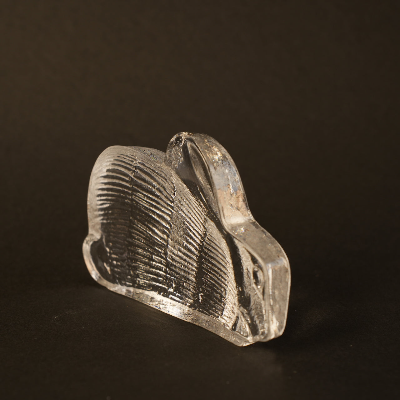 リサ・ラーソン（Lisa Larson）ローヤルクローナ ガラスのうさぎ