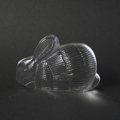 リサ・ラーソン（Lisa Larson）ローヤルクローナ ガラスのうさぎ