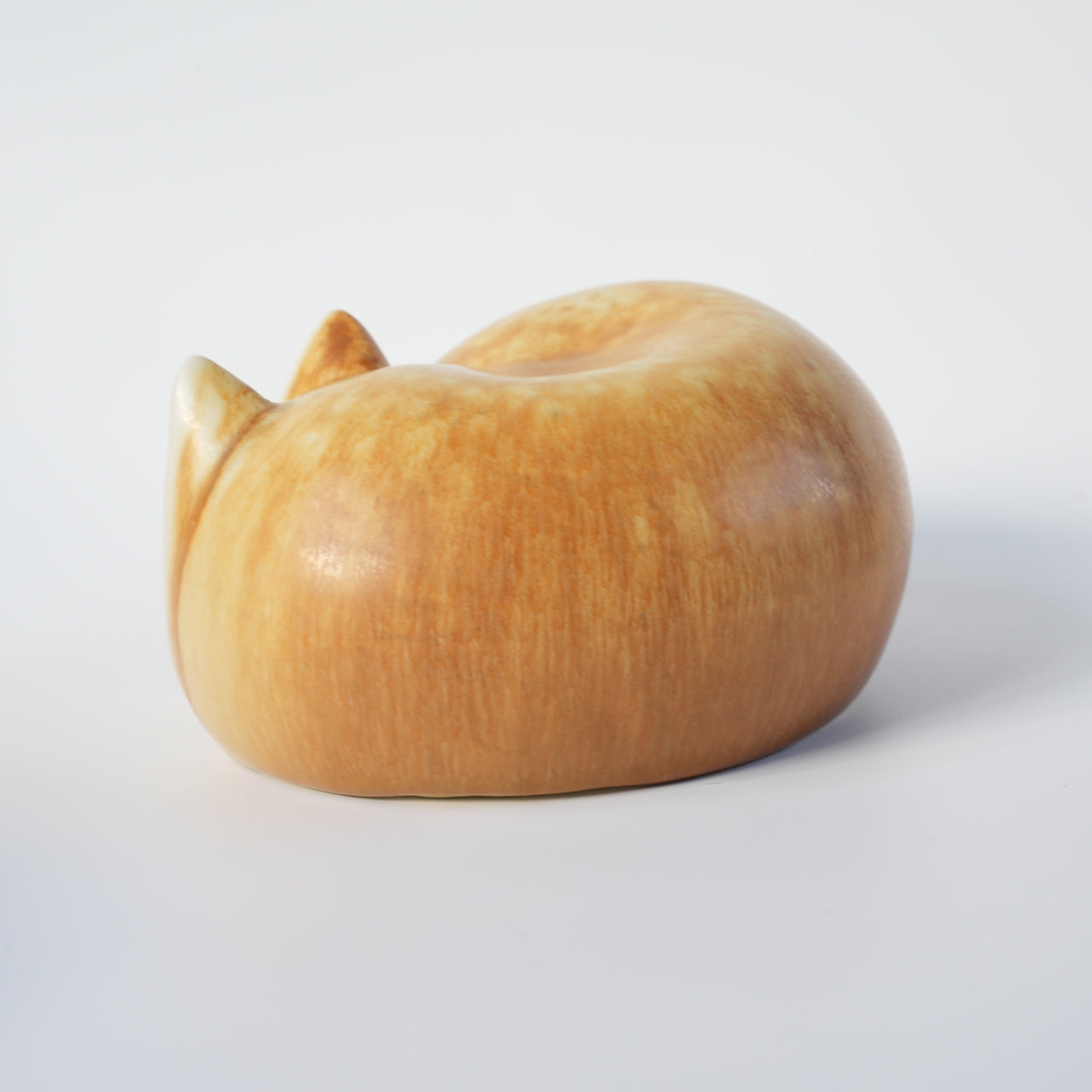 罕见的 Lisa Larson 与 Bernd Friberg 合作：Gustavsberg Skansen 动物园狐狸雕像，中号