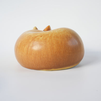 罕见的 Lisa Larson 与 Bernd Friberg 合作：Gustavsberg Skansen 动物园狐狸雕像，中号