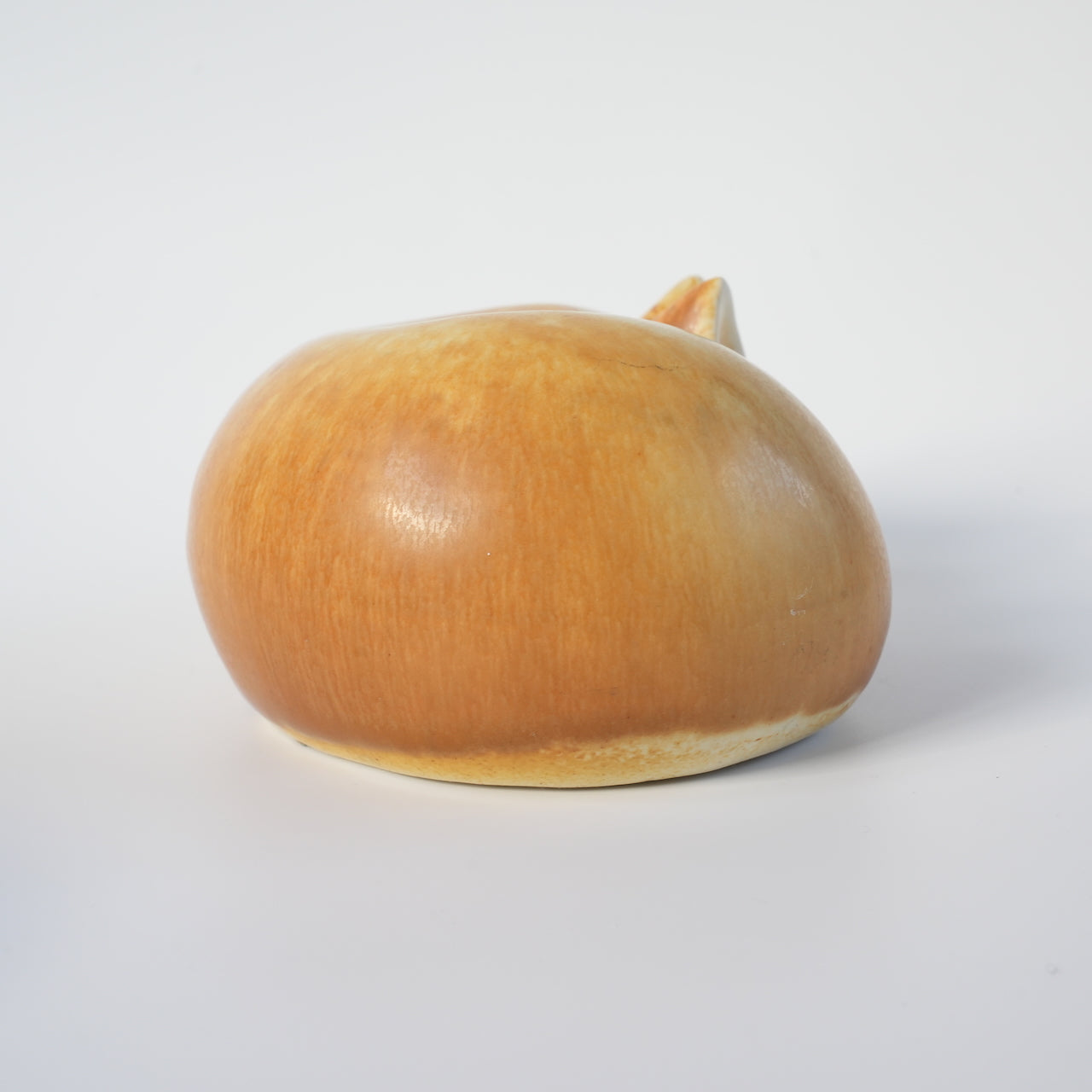 罕见的 Lisa Larson 与 Bernd Friberg 合作：Gustavsberg Skansen 动物园狐狸雕像，中号