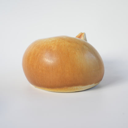 罕见的 Lisa Larson 与 Bernd Friberg 合作：Gustavsberg Skansen 动物园狐狸雕像，中号