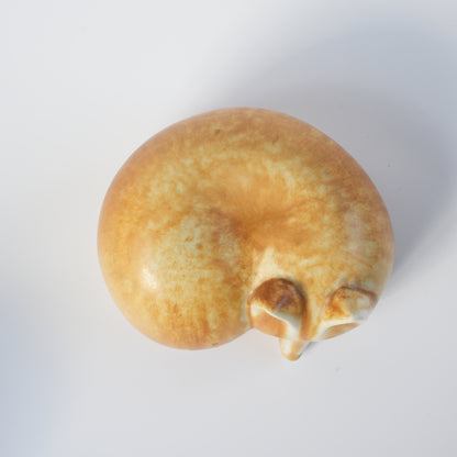 罕见的 Lisa Larson 与 Bernd Friberg 合作：Gustavsberg Skansen 动物园狐狸雕像，中号