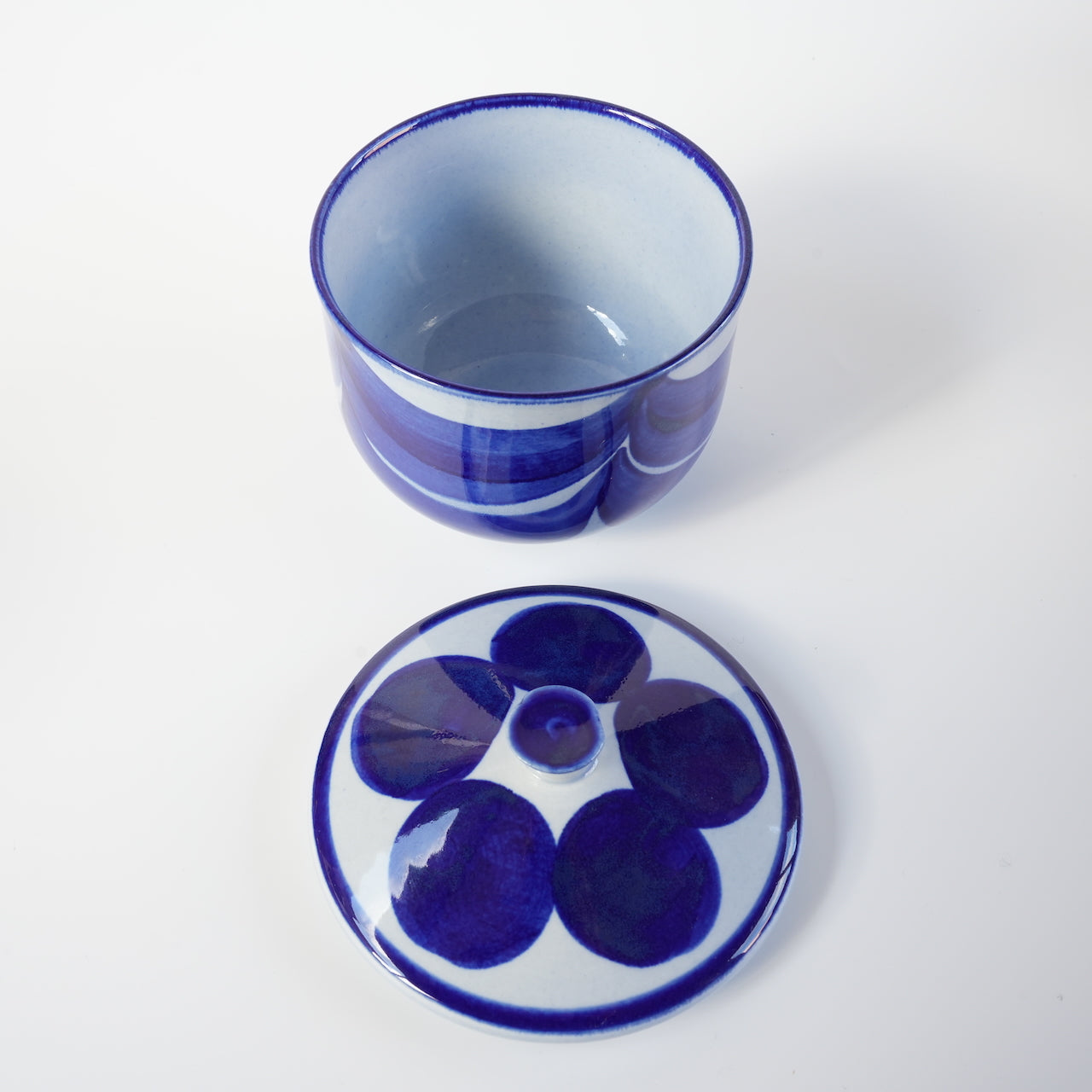 希少 リサ・ラーソン（Lisa Larson）直筆のハンドペイントのシュガーボウル