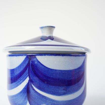 希少 リサ・ラーソン（Lisa Larson）直筆のハンドペイントのシュガーボウル