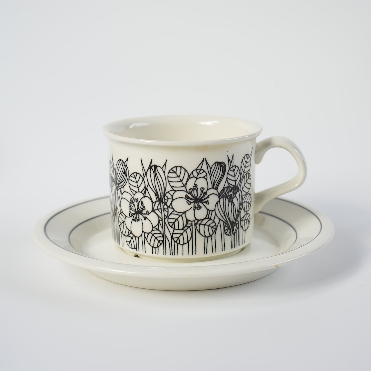 アラビア（ARABIA）クロッカス（Krokus）コーヒーカップ＆ソーサー