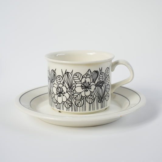 アラビア（ARABIA）クロッカス（Krokus）コーヒーカップ＆ソーサー