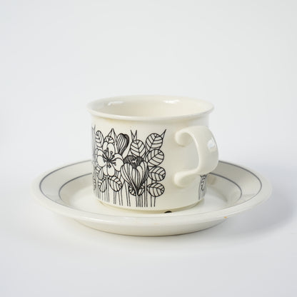 アラビア（ARABIA）クロッカス（Krokus）コーヒーカップ＆ソーサー