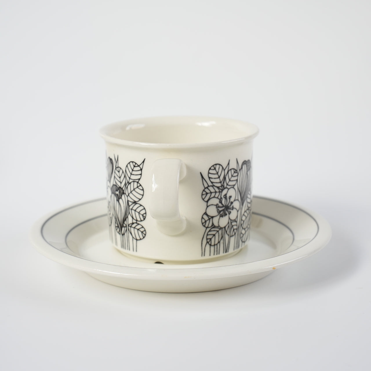 アラビア（ARABIA）クロッカス（Krokus）コーヒーカップ＆ソーサー