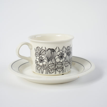 アラビア（ARABIA）クロッカス（Krokus）コーヒーカップ＆ソーサー