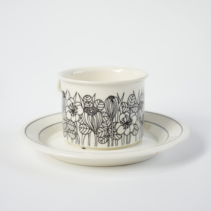 アラビア（ARABIA）クロッカス（Krokus）コーヒーカップ＆ソーサー