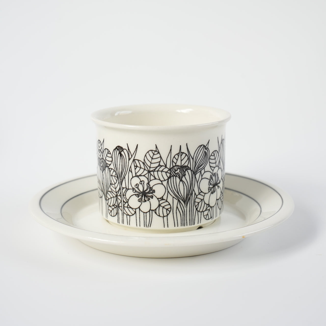 アラビア（ARABIA）クロッカス（Krokus）コーヒーカップ＆ソーサー
