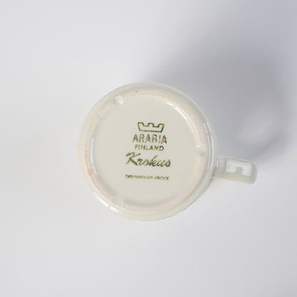 アラビア（ARABIA）クロッカス（Krokus）コーヒーカップ＆ソーサー