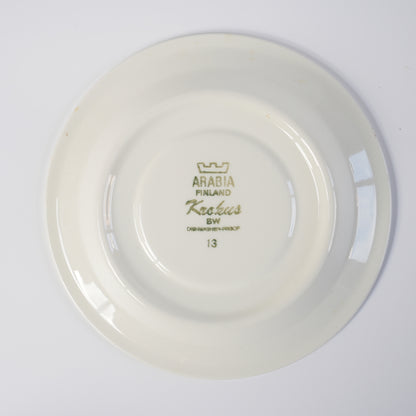 アラビア（ARABIA）クロッカス（Krokus）コーヒーカップ＆ソーサー